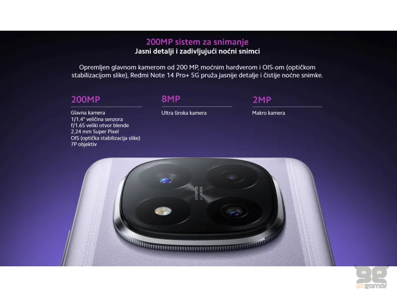 REDMI NOTE 14 PRO+ 5G - 12+512GB BLACK