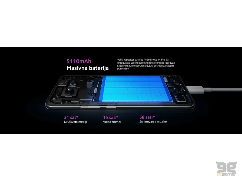 REDMI NOTE 14 PRO 5G - 8+256GB GREEN