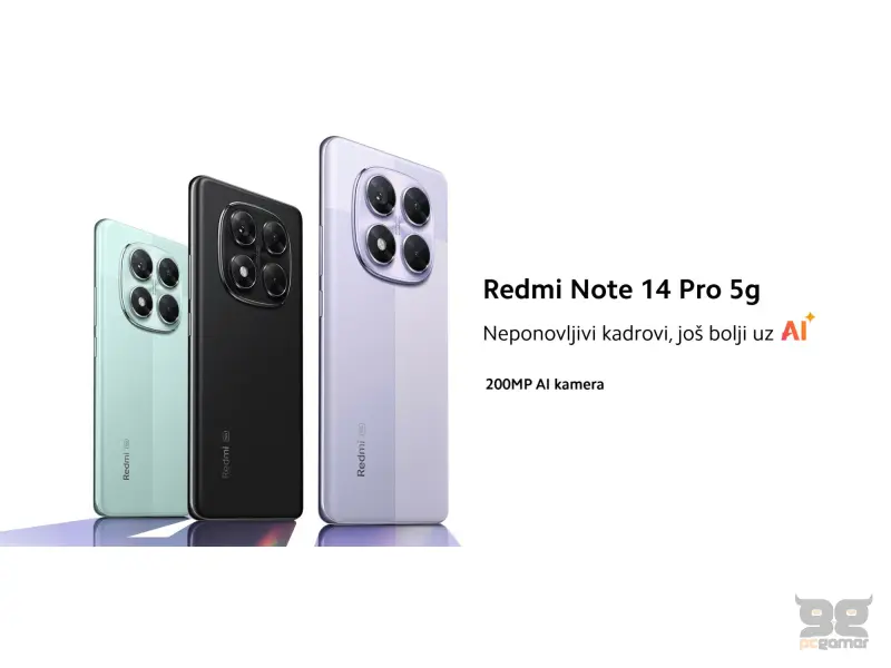 REDMI NOTE 14 PRO 5G - 8+256GB PURPLE