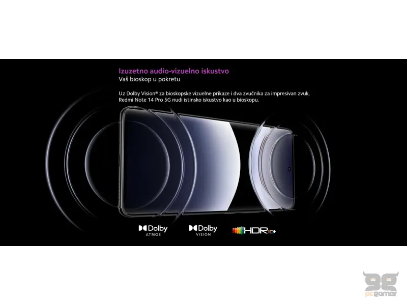 REDMI NOTE 14 PRO 5G - 8+256GB PURPLE