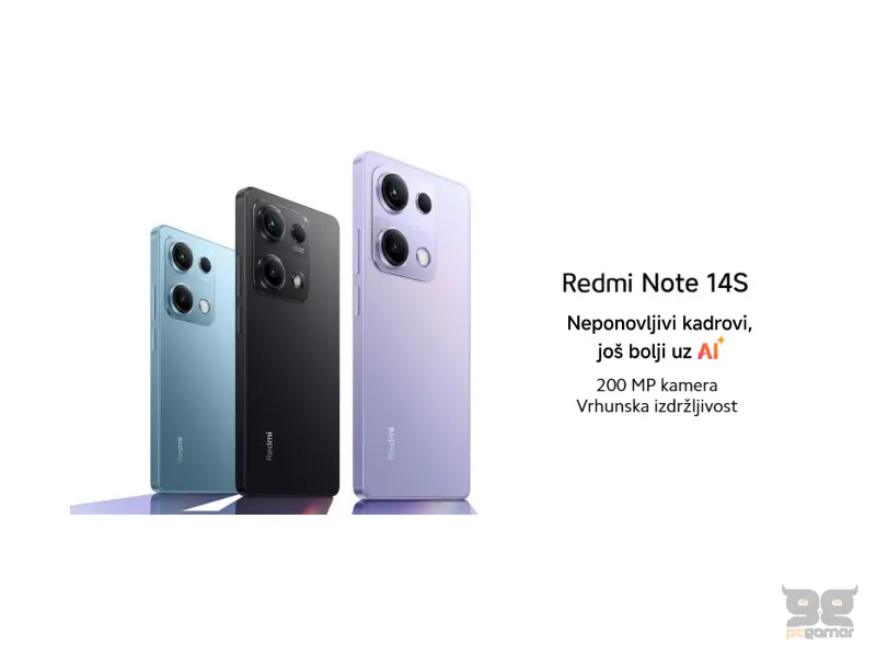 REDMI NOTE 14S - 8+256GB PURPLE