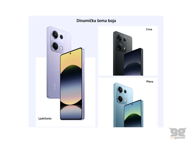 REDMI NOTE 14S - 8+256GB PURPLE