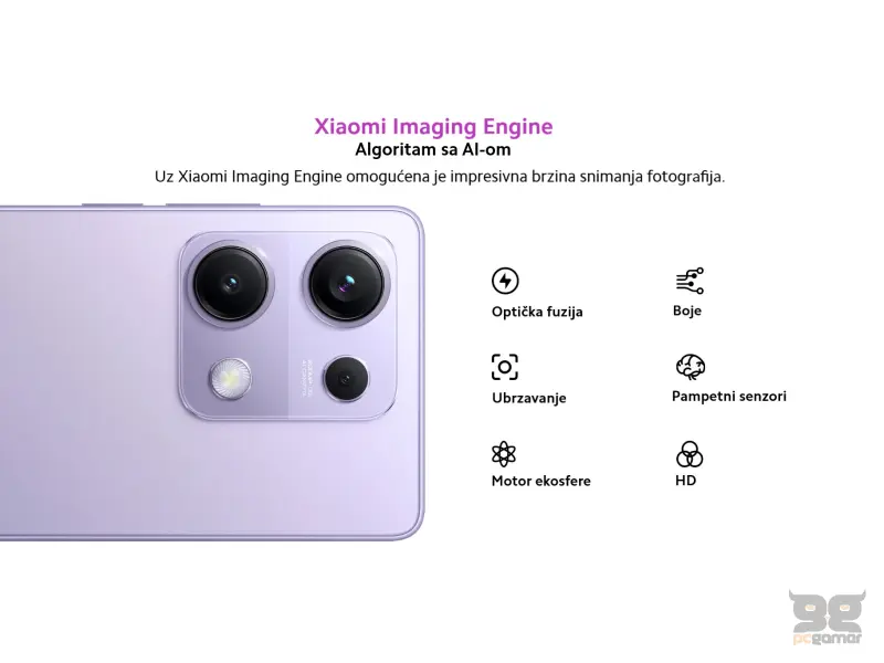 REDMI NOTE 14S - 8+256GB PURPLE