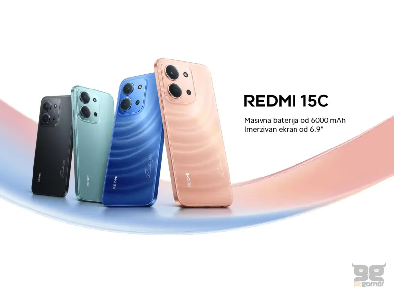 Redmi 15C - 4+128GB Midnight Black
