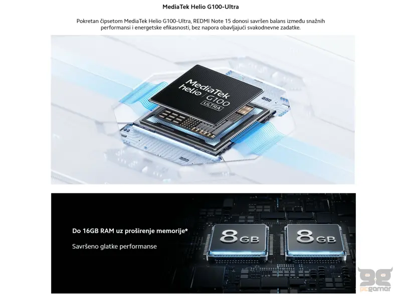 Redmi Note 15 - 8+256GB Black