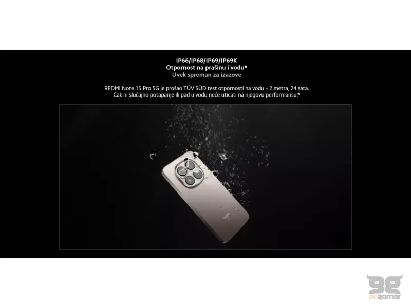 Redmi Note 15 Pro 5G 8+256GB Black