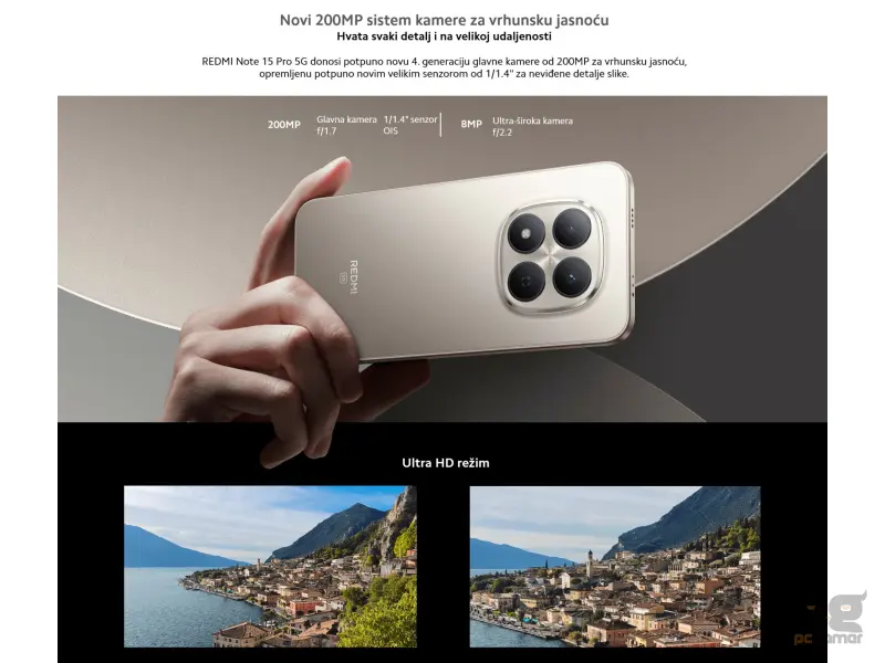 Redmi Note 15 Pro 5G 8+256GB Black