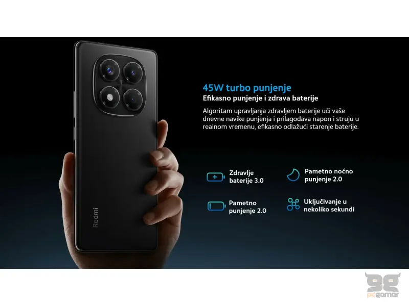 REDMI NOTE 14 PRO - 8+256GB BLACK