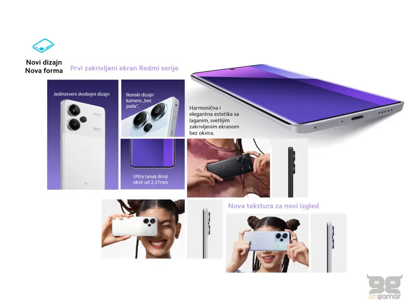 Redmi Note 13 PRO+ 5G - 12+512GB Aurora Purple