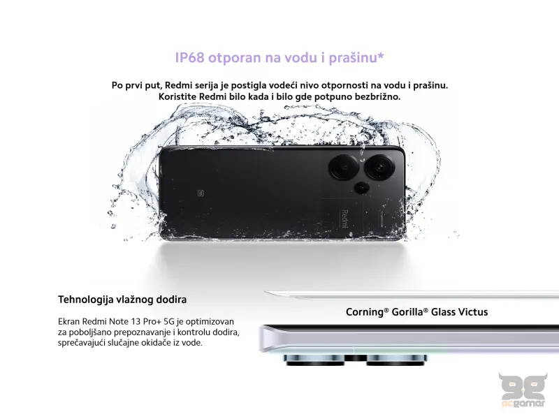 Redmi Note 13 PRO+ 5G - 12+512GB Aurora Purple