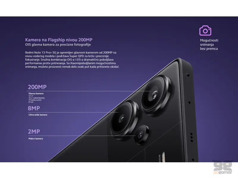 Redmi Note 13 PRO+ 5G - 12+512GB Aurora Purple