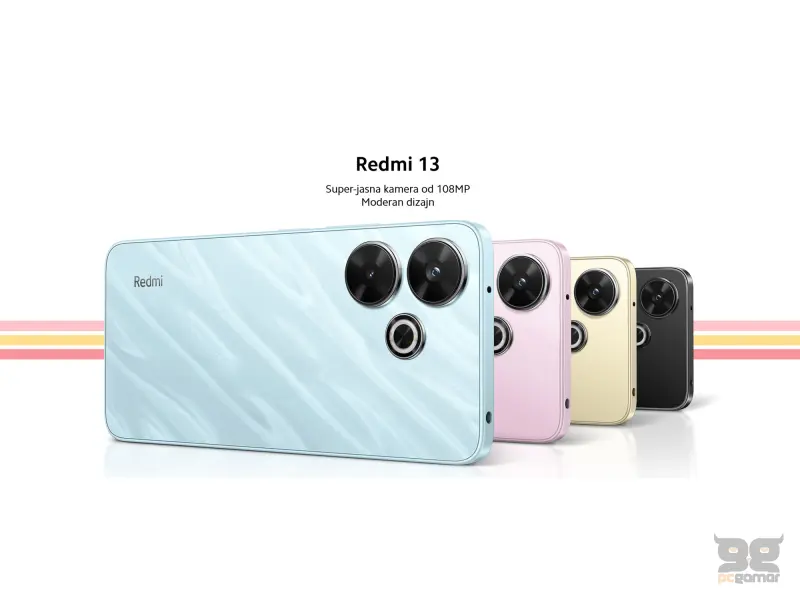 REDMI 13 - 6+128GB MIDNIGHT BLACK