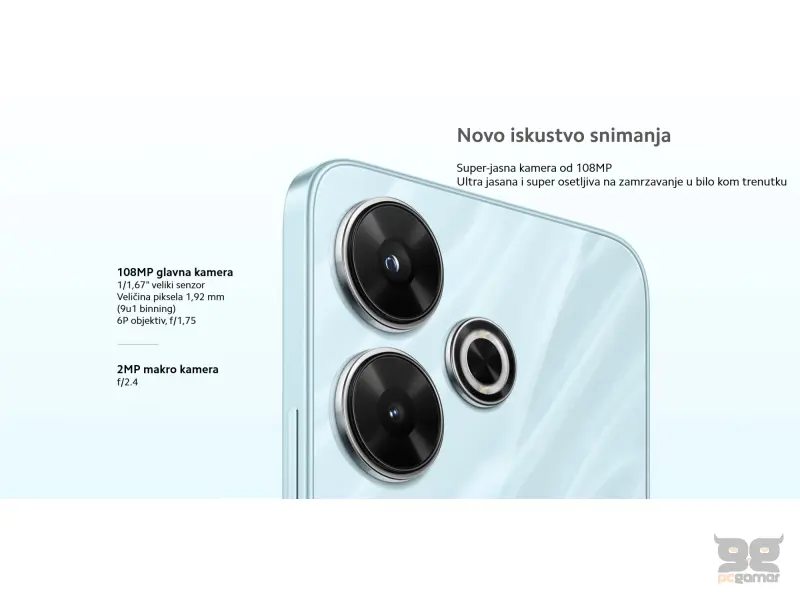 REDMI 13 - 6+128GB MIDNIGHT BLACK