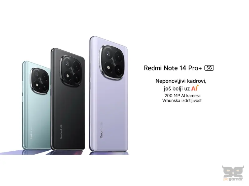 REDMI NOTE 14 PRO+ 5G - 8+256GB BLACK