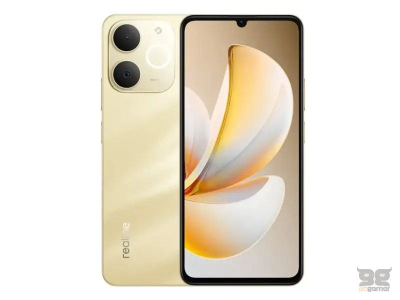 REALME RMX5313 Note 70T 4/128GB Beach Gold mobilni telefon 