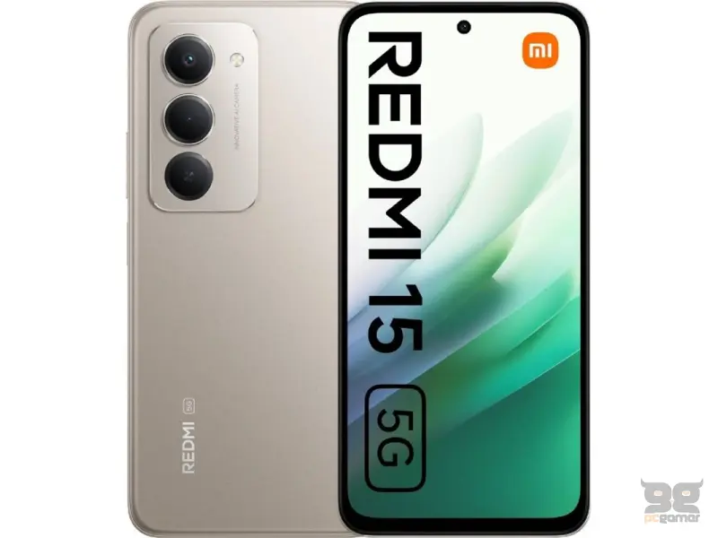 Xiaomi Redmi 15 5G 4GB/128GB, sivi