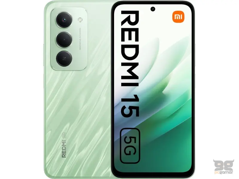 Xiaomi Redmi 15 5G 4GB/128GB, zelena