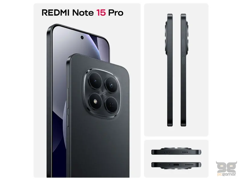Xiaomi Redmi Note 15 Pro 12GB/512GB,crna