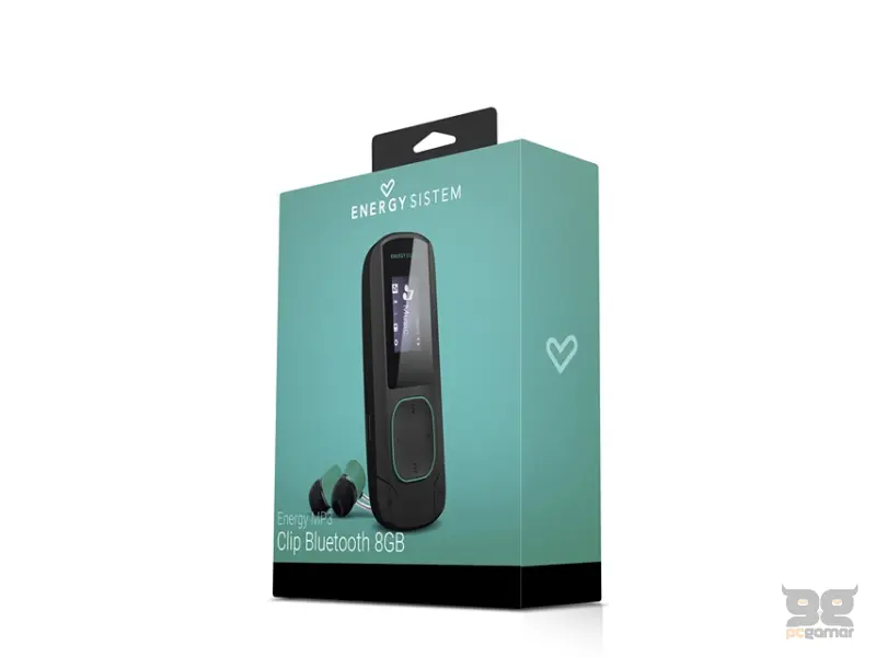 ENERGY SISTEM MP3 Clip Bluetooth Mint 8GB player zeleni