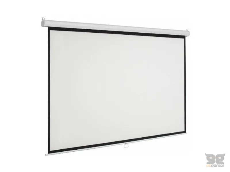 Lexin Platno za projektor LEXIN EH120120M zidno elektricno 1:1,302X302CM, ZIDNO ELEKRICNO, SA DALJINSKIM UPRAVLJACEM, MAT BELA