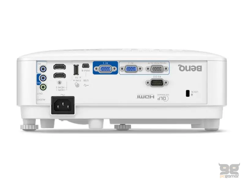 BENQ MW809STH short throw Lamp WXGA 3600 ANSI lumena 20000:1 projektor 