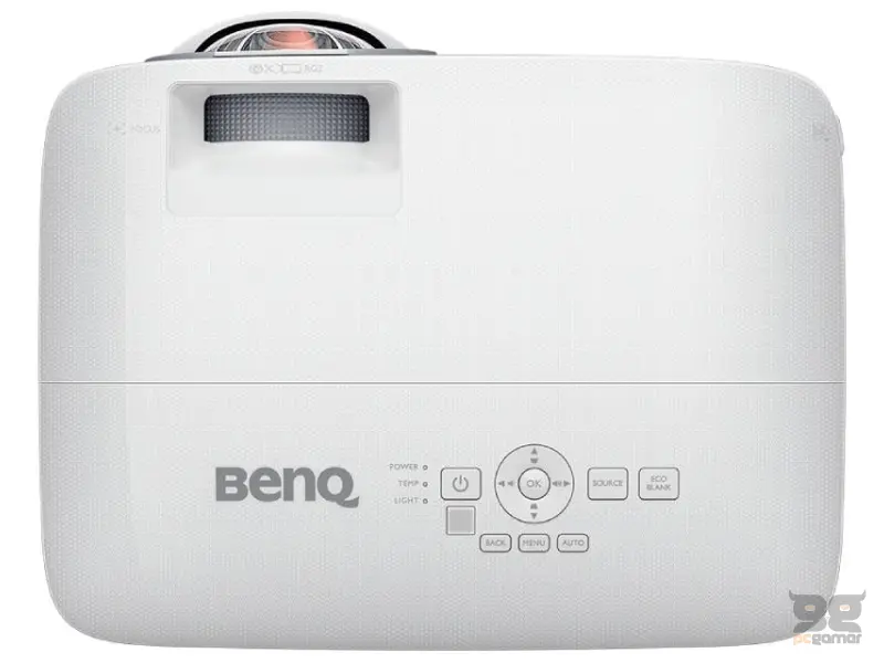 BENQ MW809STH short throw Lamp WXGA 3600 ANSI lumena 20000:1 projektor 