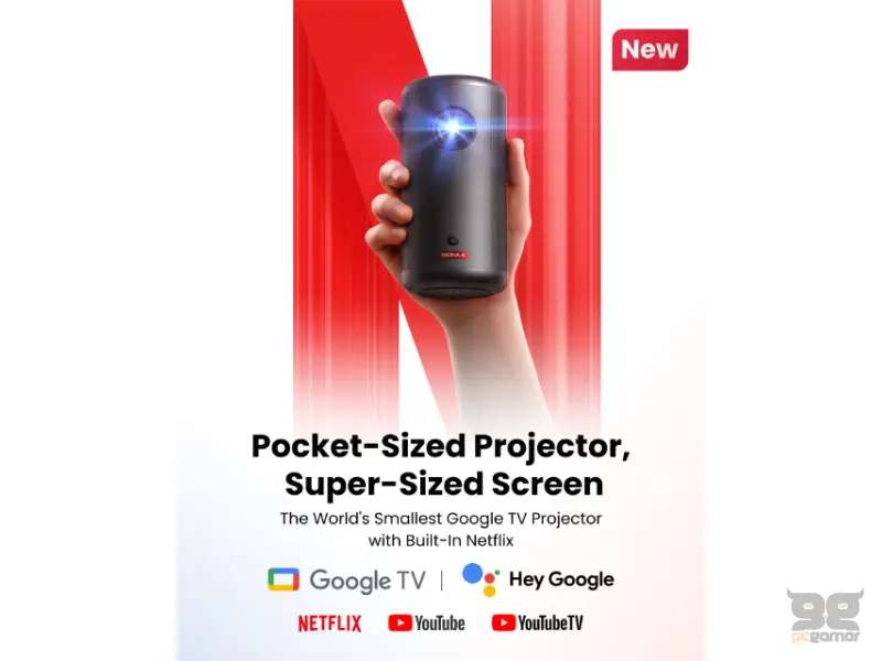 ANKER Nebula Capsule 3 Full HD Android TV projektor 