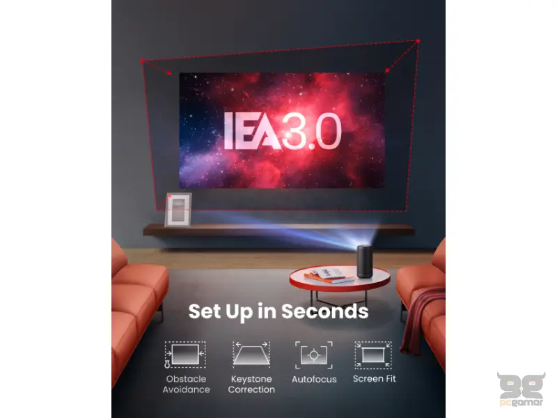 ANKER Nebula Capsule 3 Full HD Android TV projektor 