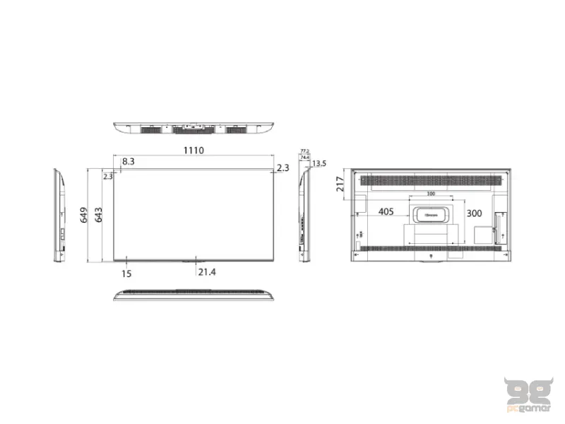 HISENSE 50 inča 50DP30FE 4K UHD 350 nita Digital Signage Display - 16/7 Operation 