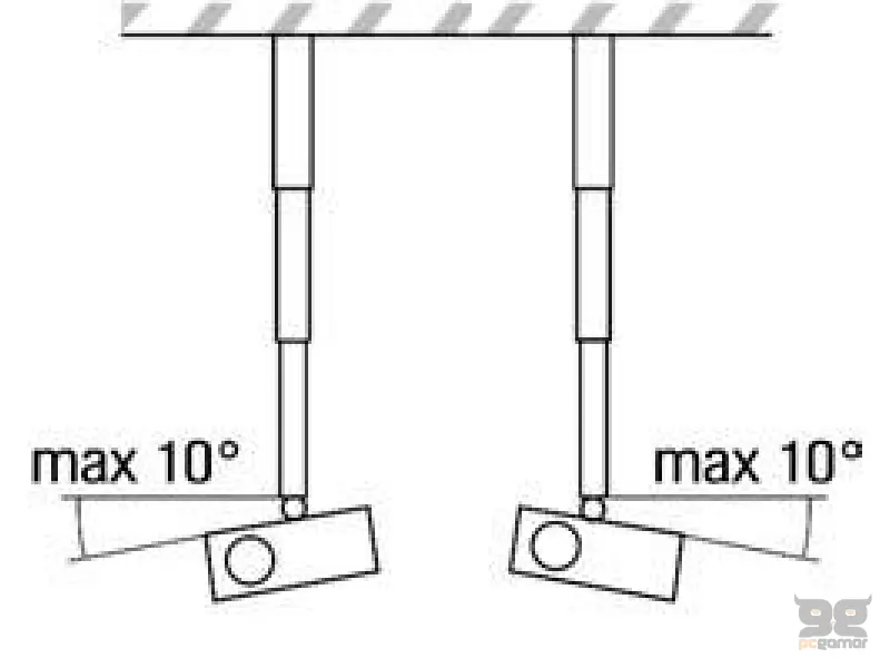 VEGA CM 25-380 univerzalni plafonski nosač za projektor 