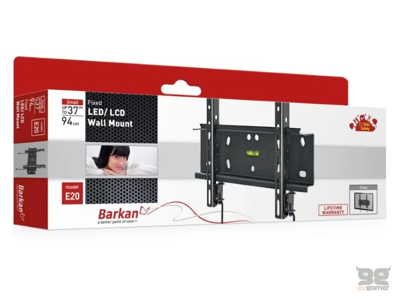 BARKAN E20.B LCD TV zidni nosač do 43 inča 