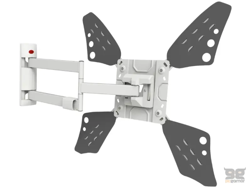 BARKAN 3400LW.W LCD TV zglobni zidni nosač do 70 inča beli za ravne i zakrivljene televizore 