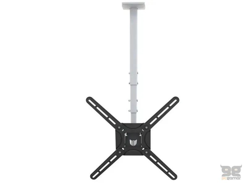 BARKAN 3500.W LCD TV plafonski nosač do 65 inča za ravne i zakrivljene televizore beli 