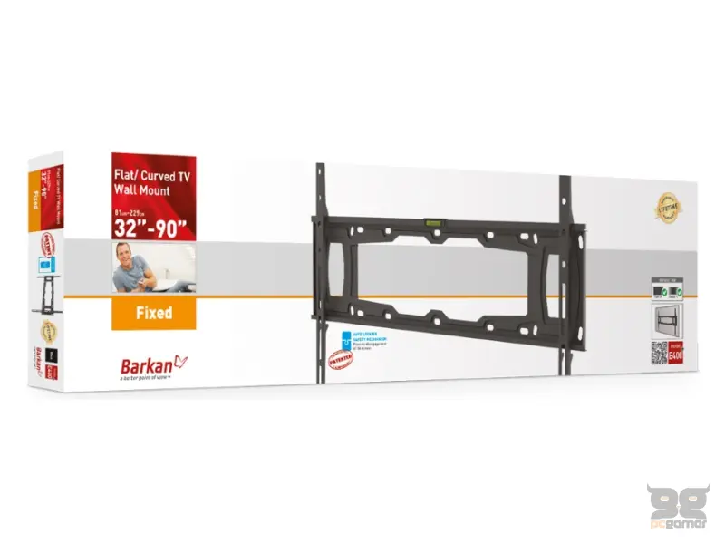 BARKAN E400+.B LCD TV zidni nosač do 90 inča 