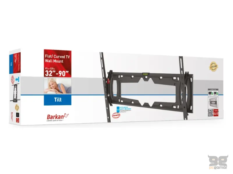 BARKAN E410+.B LCD TV zidni nosač do 100 inča 