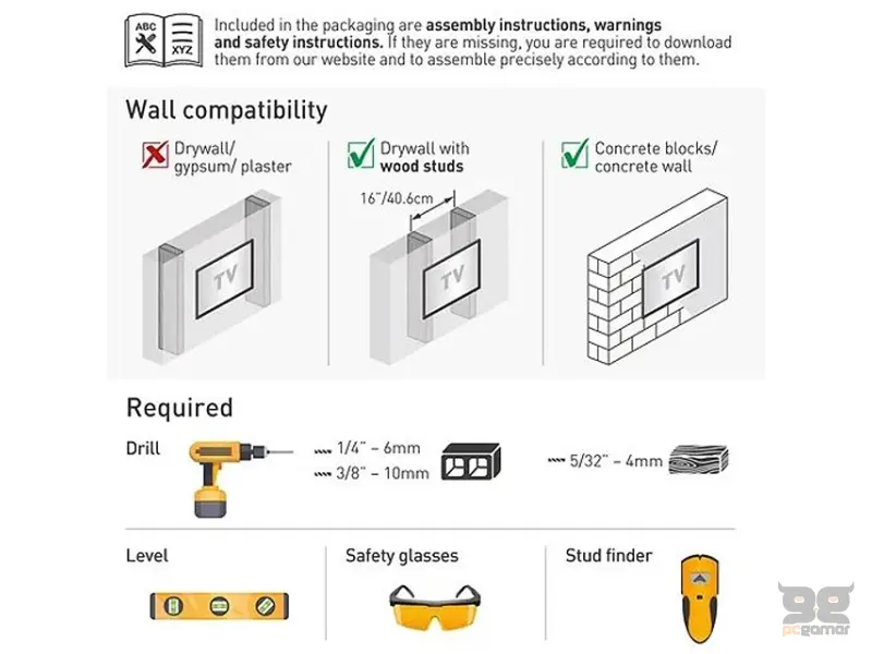 BARKAN E304 LCD TV zidni nosač do 13 do 60 inča 
