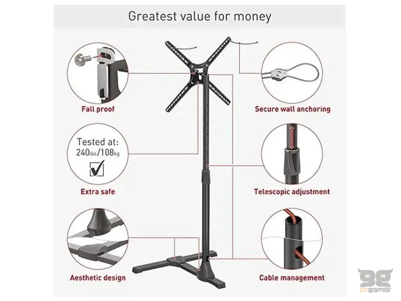 BARKAN FS310T LCD TV podni nosač od 13 do 65 inča 