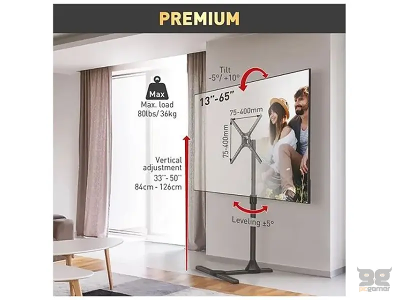 BARKAN FS310T LCD TV podni nosač od 13 do 65 inča 