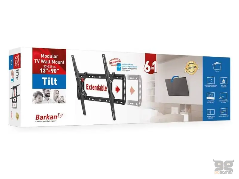 BARKAN BM410T LCD TV zidni nosač do 90 inča 