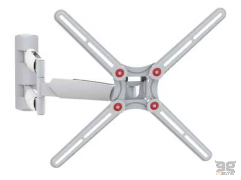 BARKAN BM343XLW LCD TV zglobni zidni nosač do 65 inča beli za ravne i zakrivljene televizore 