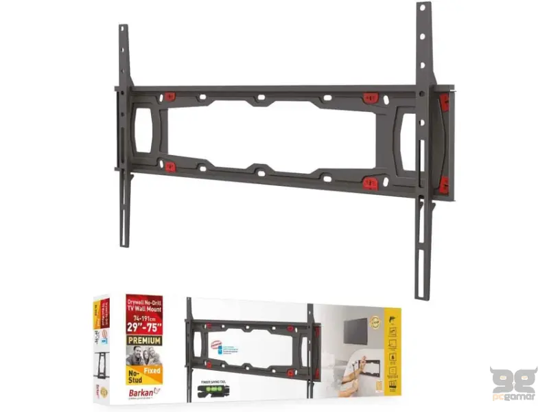 BARKAN ND400.B LCD TV zidni nosač za gipsane zidove od 29 do 75 inča 
