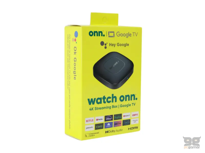 ONN 4K Google TV Streaming Box 