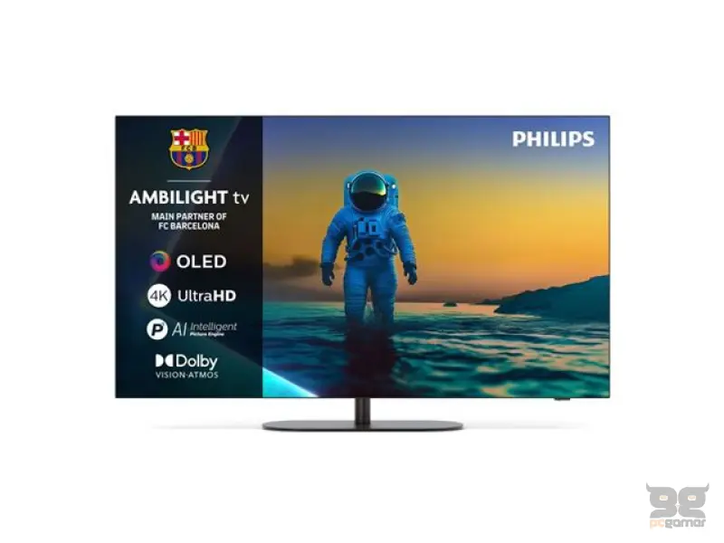PHILIPS OLED TV 65OLED820/12, 4K, 144hz, GOOGLE, AMBILIGHT