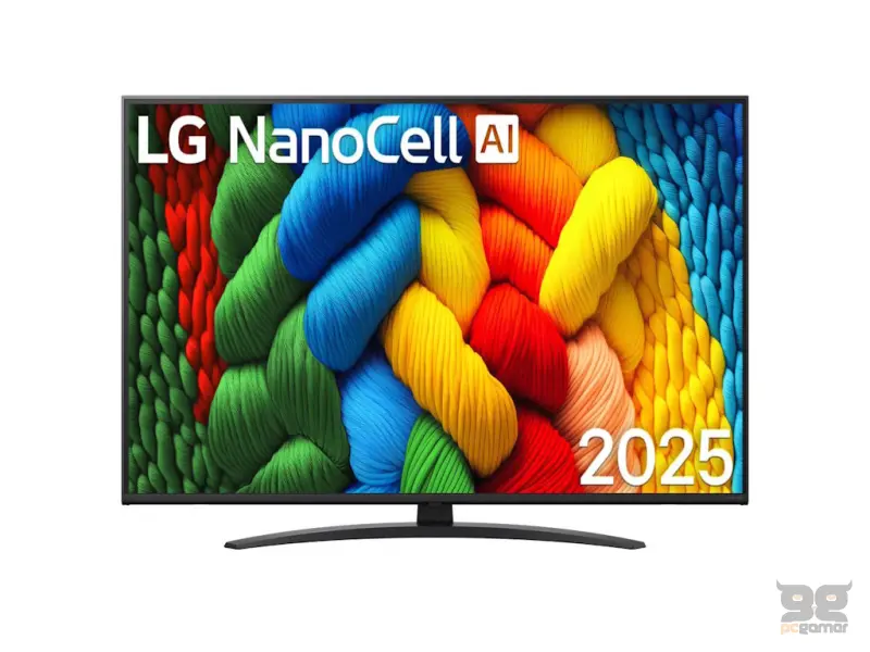LG 50NANO81A3A LED TV 50" ultra HD, NanoCell, WebOS 25 smart, Alpha7 AI CPU 4K Gen8, magic remote
