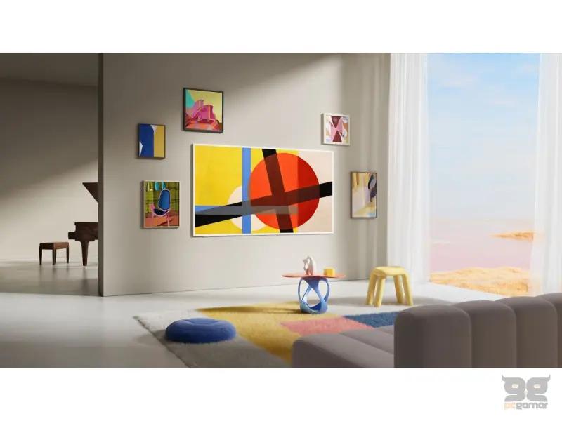 TCL 55A300W NXTFRAME QLED TV 55", Google TV smart, Panel refresh 120 Hz, AIPQ Processor