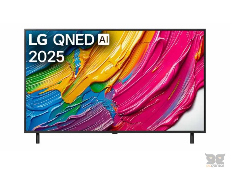 LG 55QNED80A3A QNED TV 55" ultra HD, WebOS 25 smart, Alpha 7 AI Processor, magic remote