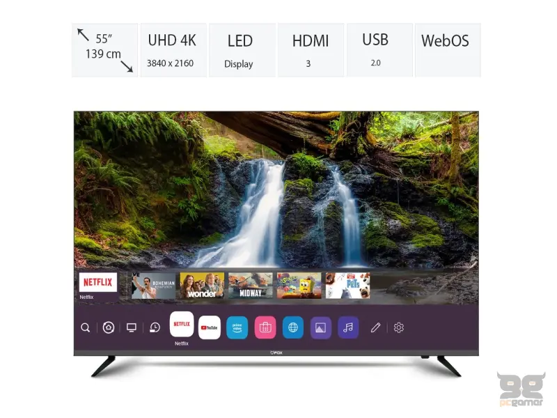 FOX SMART LED TV 55WOS640E