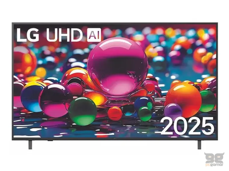 LG 75UA75006LA LED TV 75" ultra HD, WebOS 25 smart, a7 AI Processor 4K Gen8, HDR10 Pro