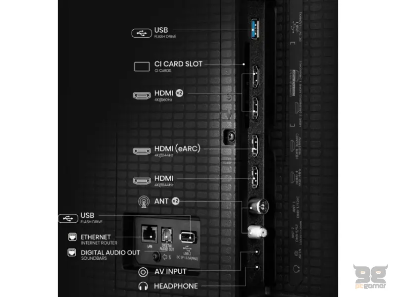 HISENSE 65 inča 65E8Q Mini LED 4K UHD Smart TV 