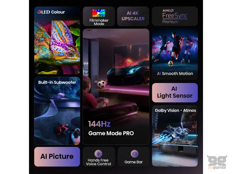 HISENSE 100 inča 100E7Q PRO QLED 4K UHD Smart TV 